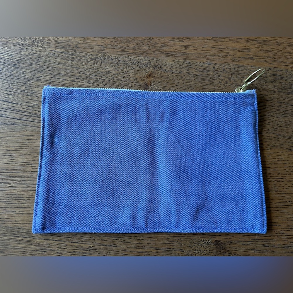Big Bud Press Purple Zippered Pouch NEW! - Picture 2 of 2